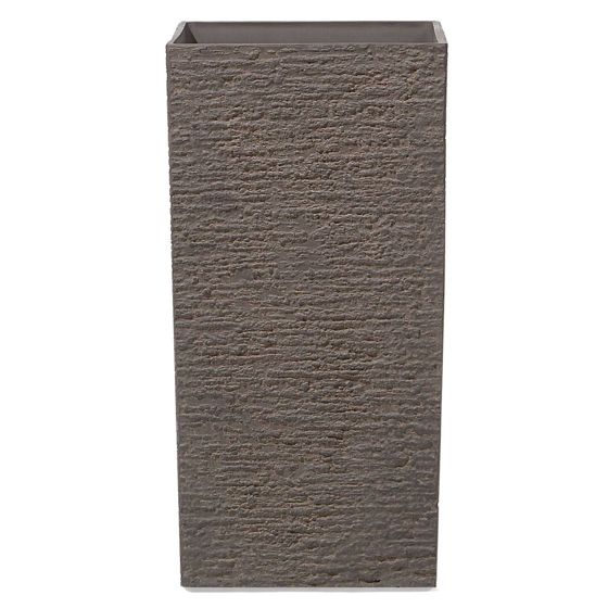 Kukkaruukku TENNO 35 cm Tummanruskea
