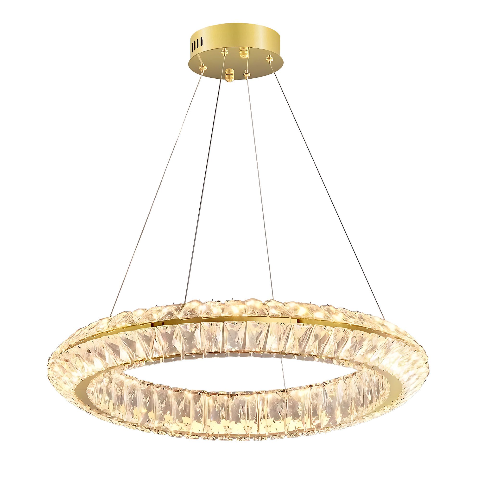 TOOLIGHT riippuva kattovalaisin APP1768-CP kulta, 60x60x95cm