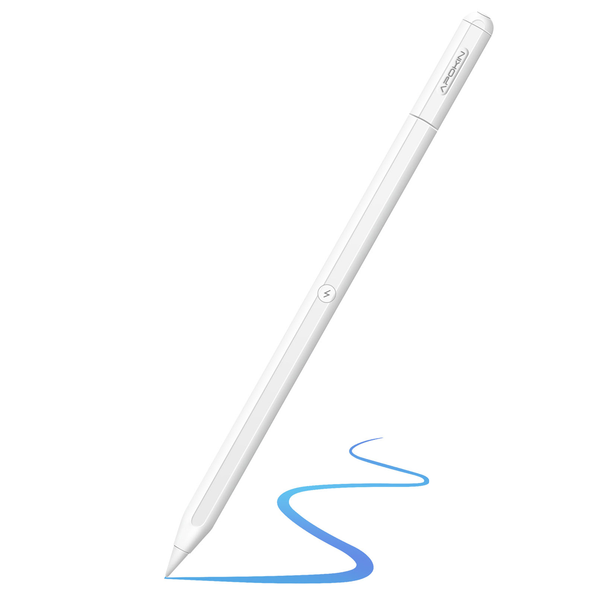 Bluetooth-kynä iPad Prolle USB-C:llä, erittäin kevyt, magneettinen, akunkesto 8h