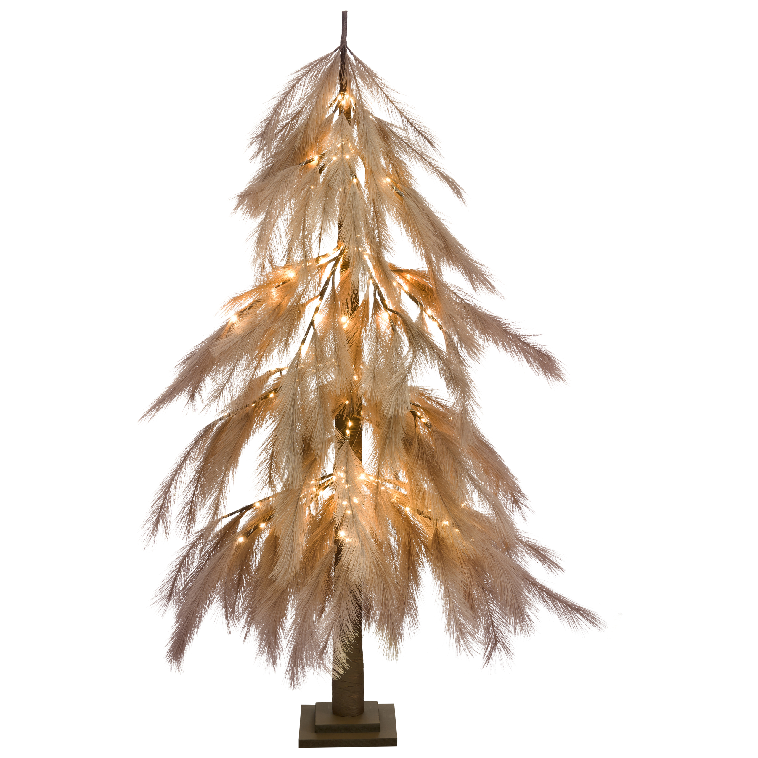 Ulkokoriste LED-valo BIFROST 123 cm Joulukuusi Beige