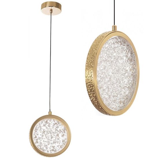 TOOLIGHT riippuva kattovalaisin LED G089-1CP läpinäkyvä, 20x20x20cm