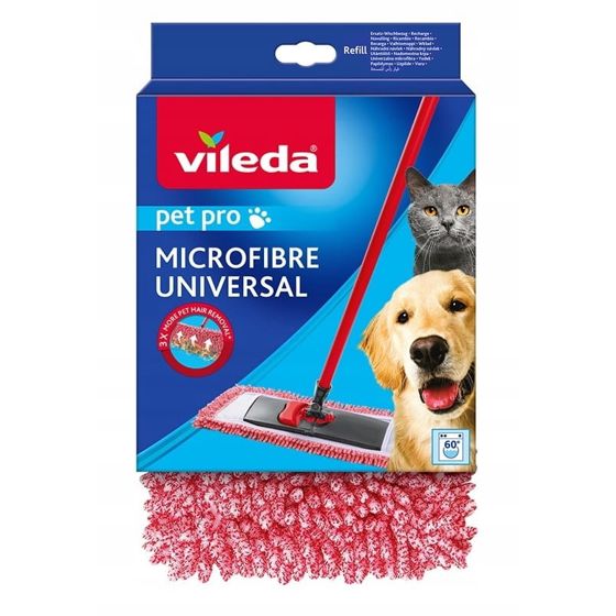 Vileda litteä moppiosa turkille ja hiuksille