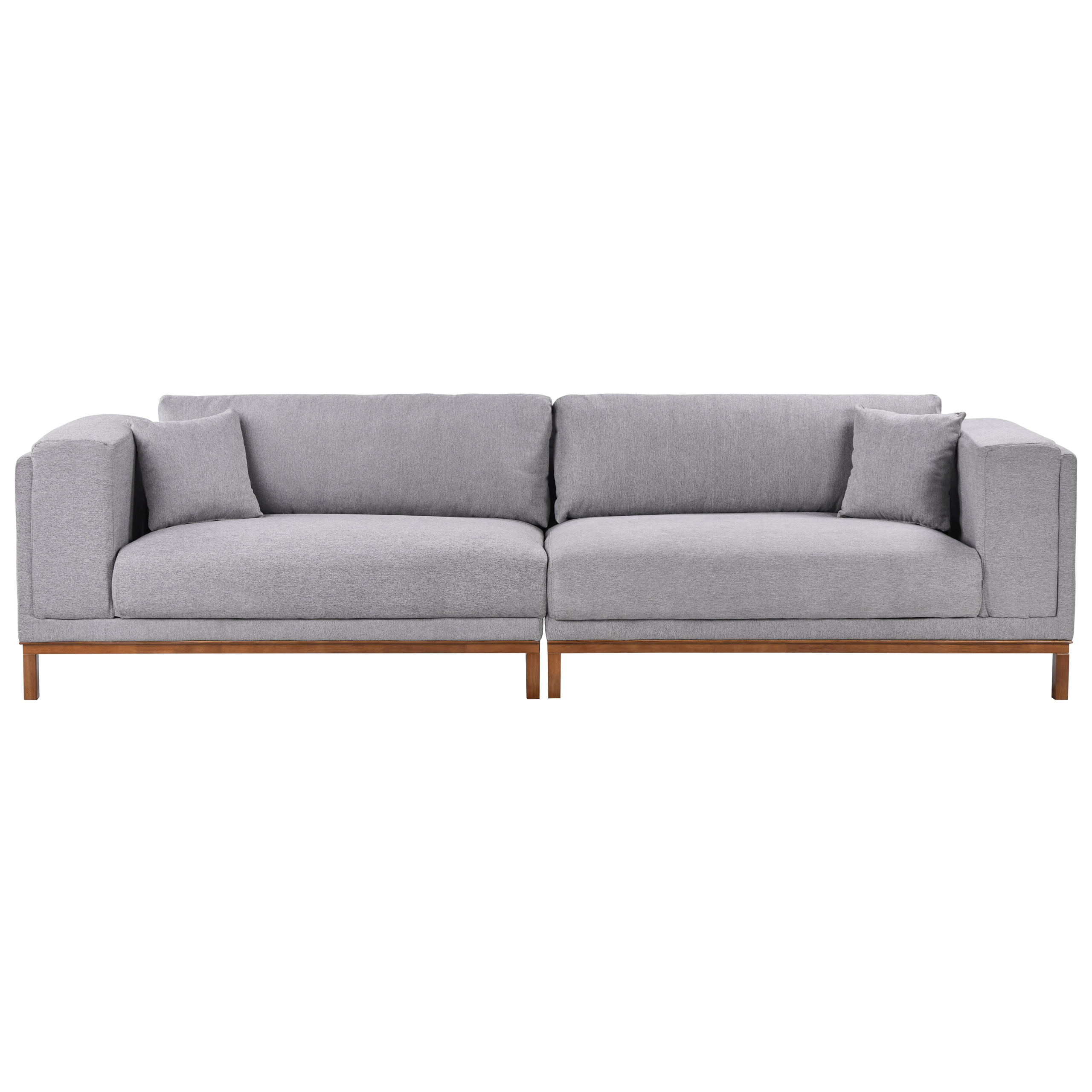 Sohva 4-istuttava VENG kangas Harmaa