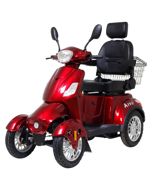 Arvo Senioriskootteri P400 Punainen