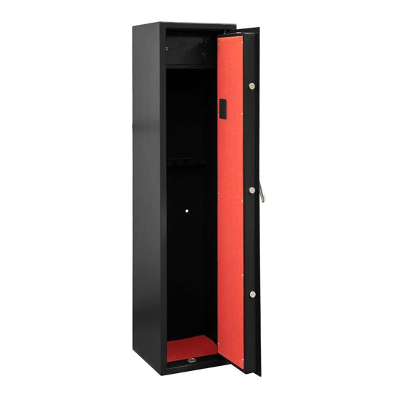 Trekker asekaappi 5-Asetta AS500D digitaalilukko harmaa, Kunnostettu