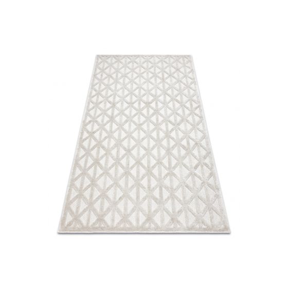 Matto SANTO STRING SIZAL 58500 Kolmiot, geometrinen beige 80x150 cm