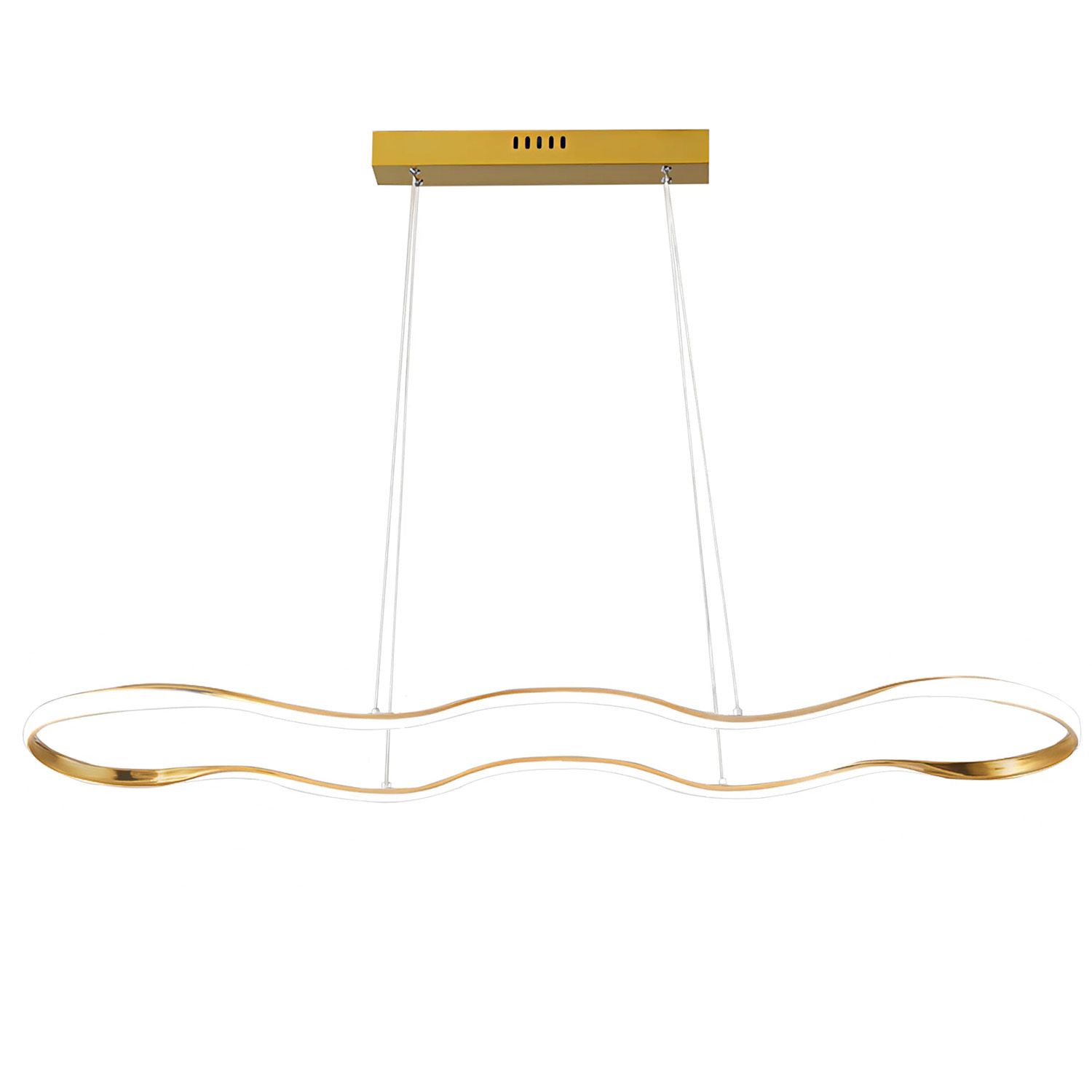 TOOLIGHT riippuvalaisin LHJ028-CP kulta, 100x20x6cm