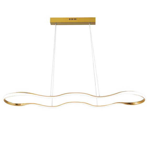 TOOLIGHT riippuvalaisin LHJ028-CP kulta, 100x20x6cm