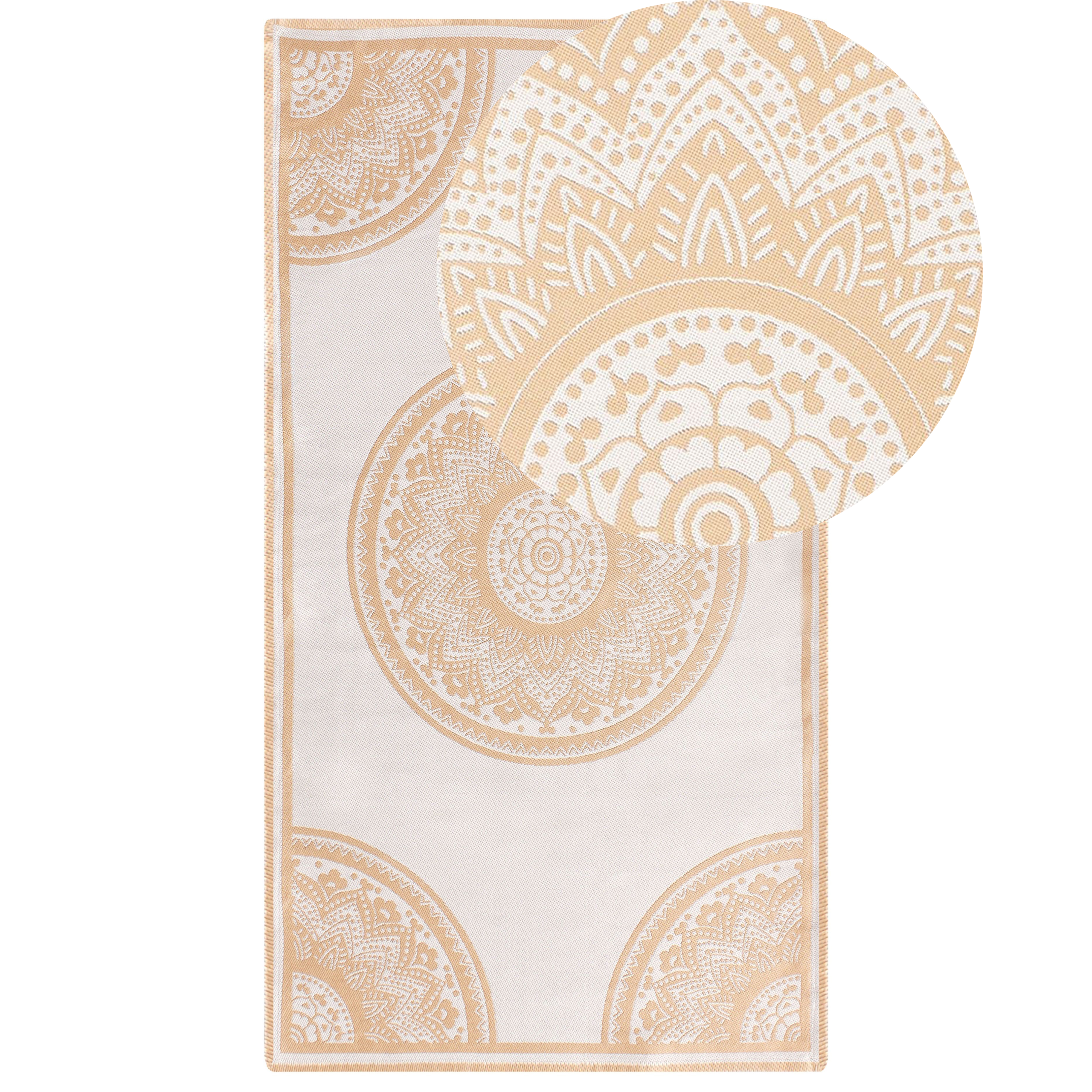 Ulkomatto HUBLI Beige 80 x 150 cm