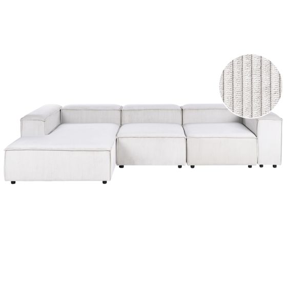 Moduulikulmasohva 4-istuttava ARDAL vakosametti Luonnonvalkoinen Oikea