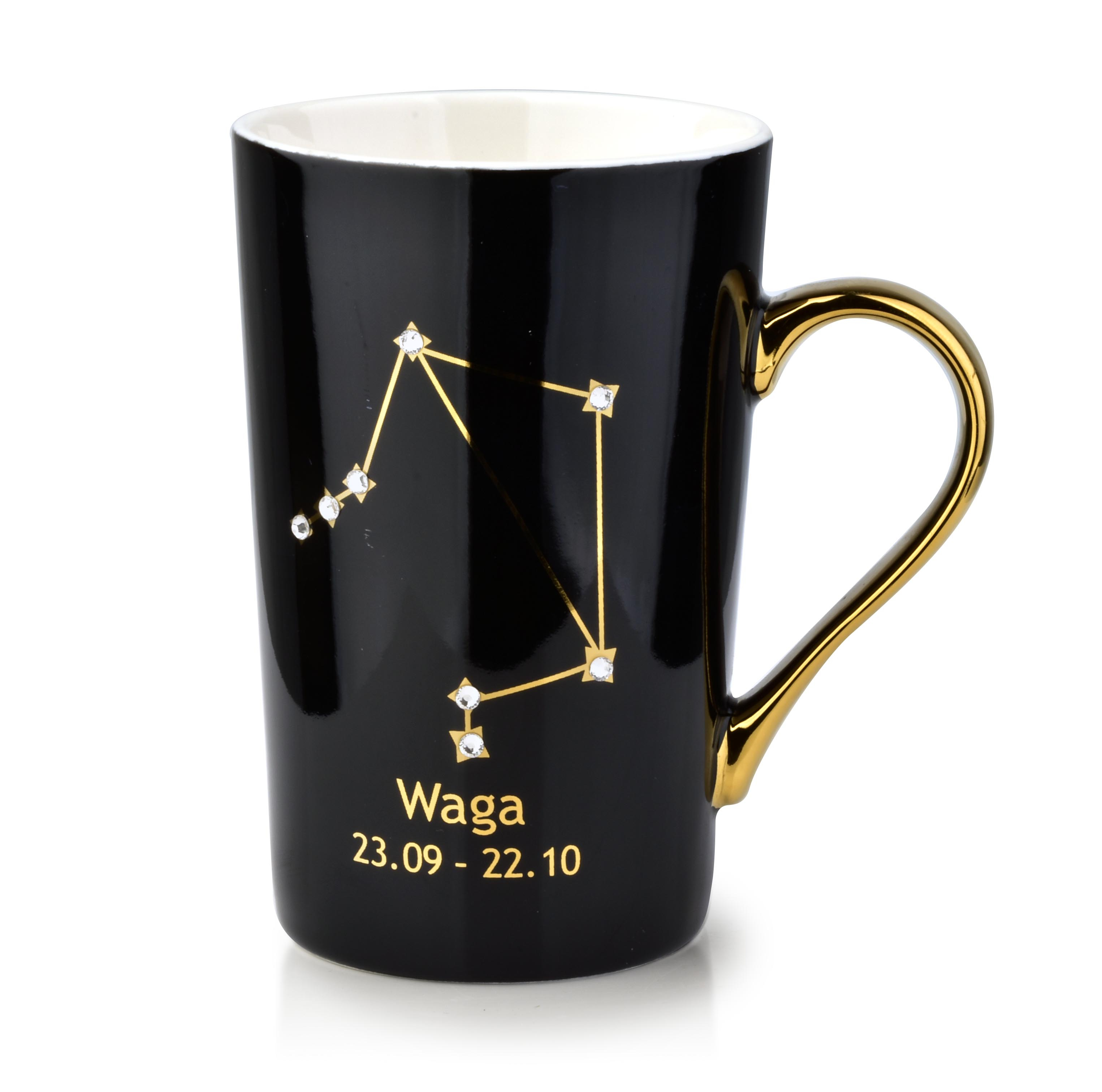Muki posliini Affek Design ZODIAK 430 ml musta 1 kpl