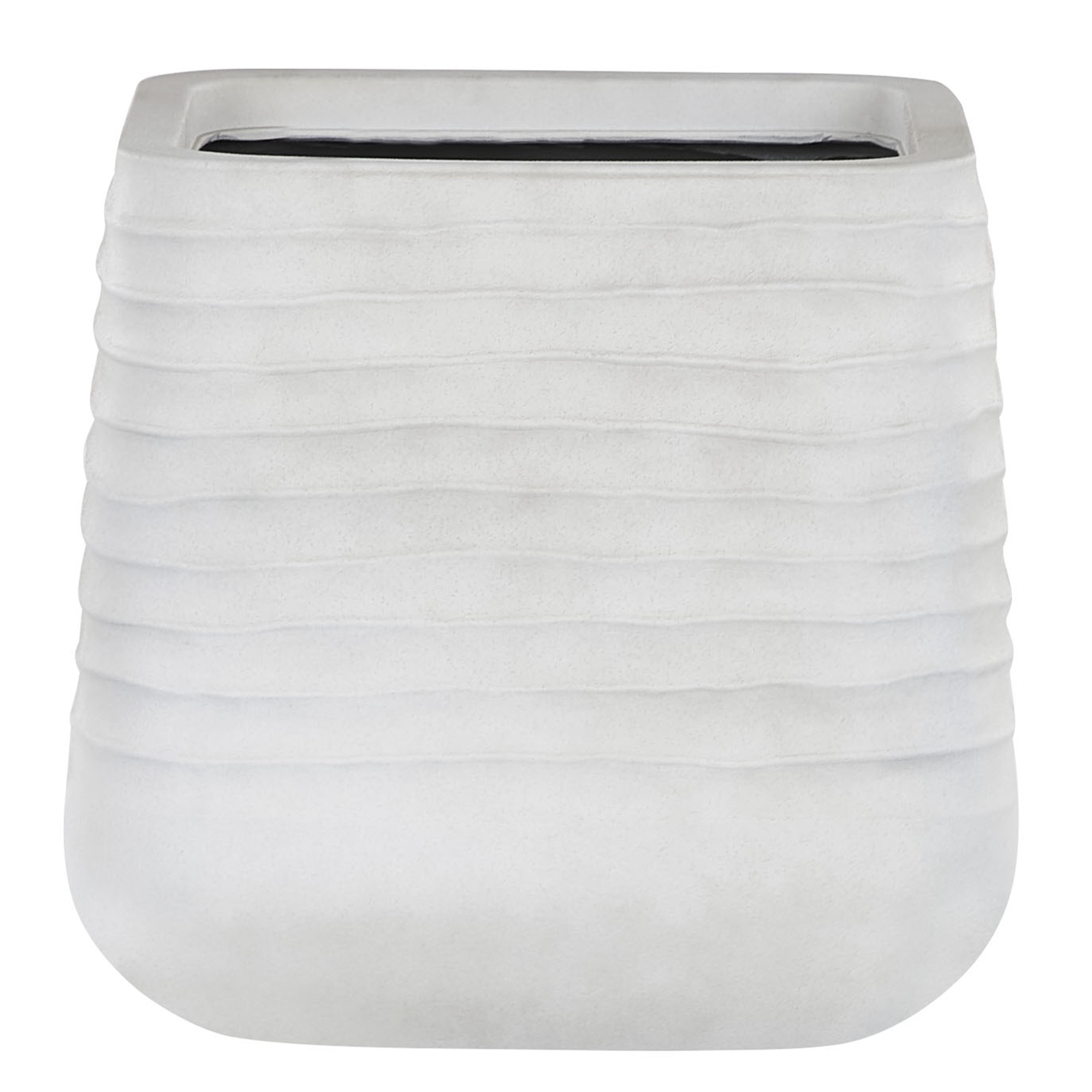 Kukkaruukku PARIKIA 38 cm Luonnonvalkoinen