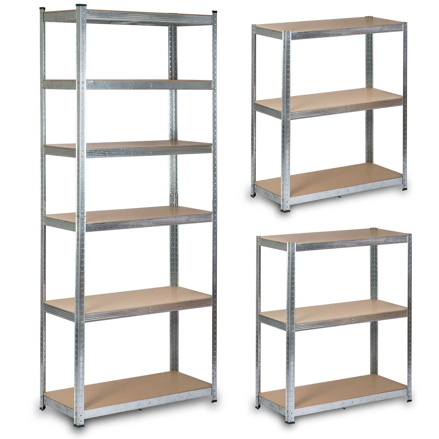 Humberg HR-814 Metallinen Säilytyshylly 222 x 90 x 40 cm