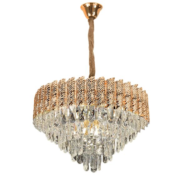 TOOLIGHT riippuva kattovalaisin G054-CP kulta, 85x47x33cm
