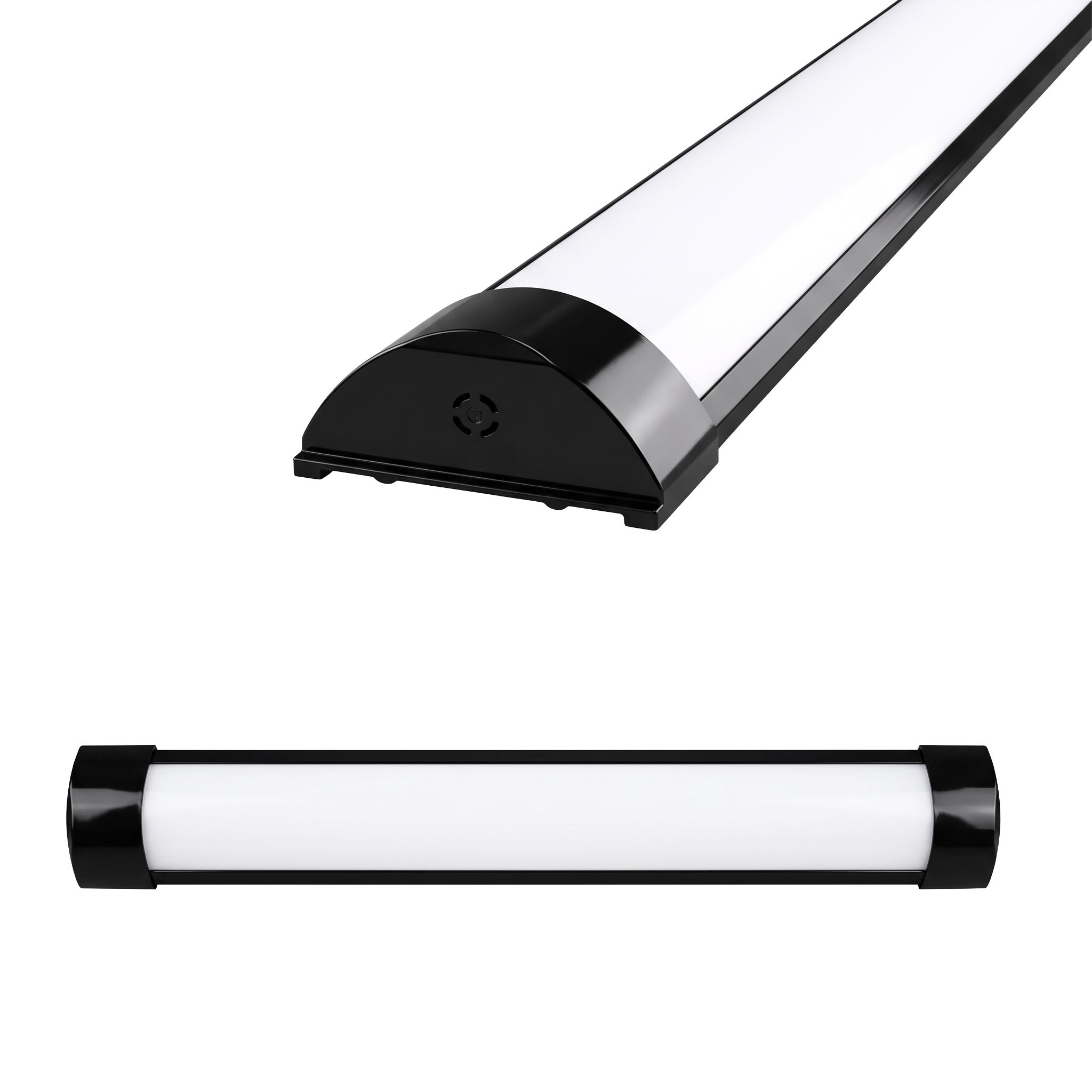 Toolight Pinta-asennettava LED-paneeli JNH053-18N Musta 60x7, 5x3cm