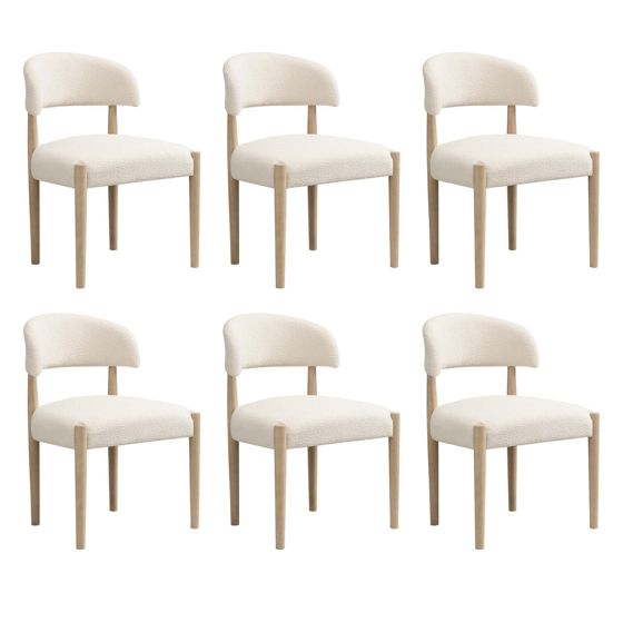 Ruokapöydän tuoli 6 kpl, moderni tyyli