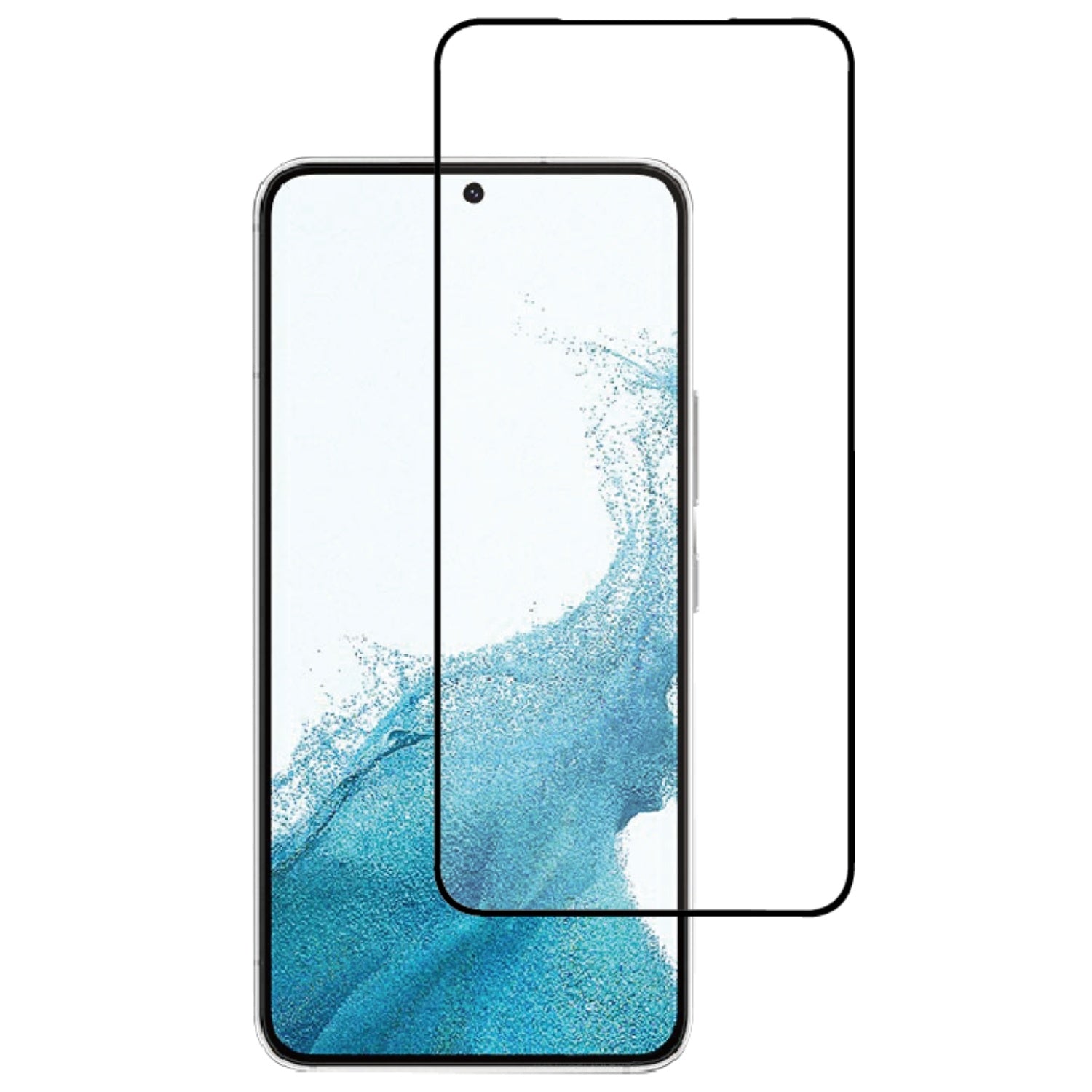 Näytön suojakalvo Galaxy S23 musta