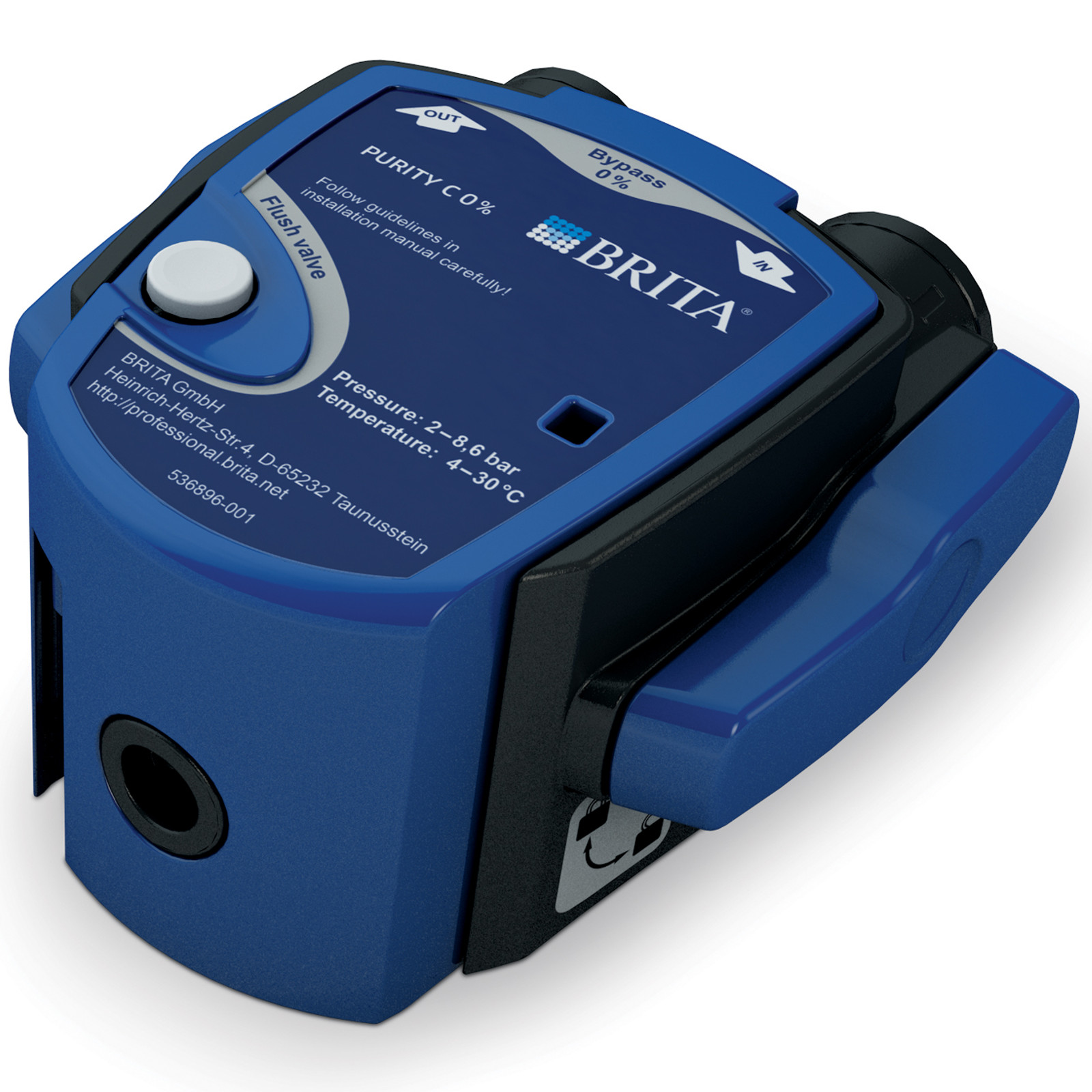 Vesisuodattimen pää PURITY C Brita -uunin ohitusventtiilille 0% 3/8 Hendi 1002949