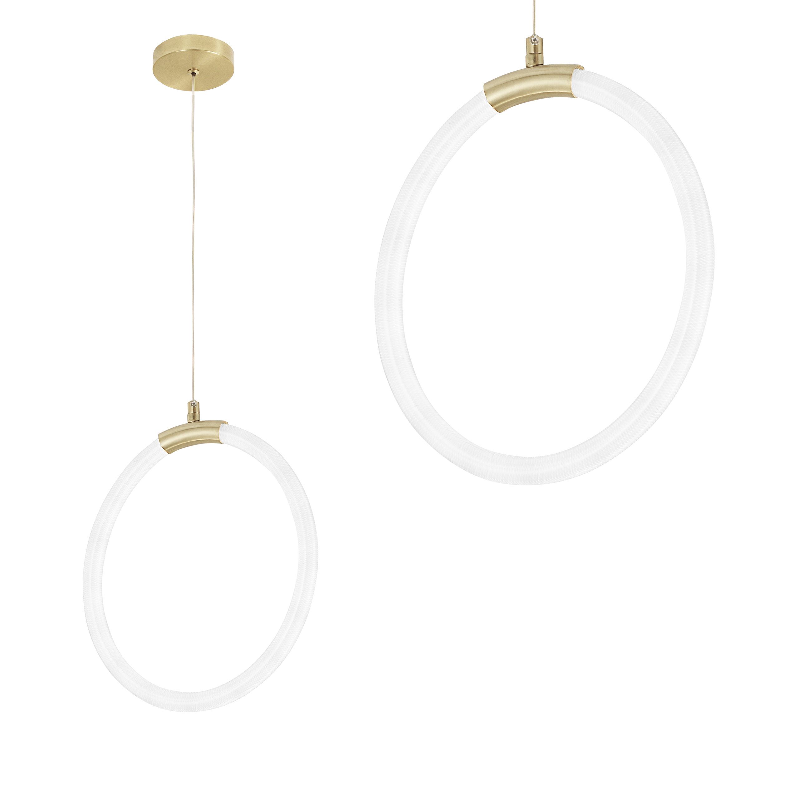 TOOLIGHT riippuva kattovalaisin LED G020-CP kulta, 29x25x29cm