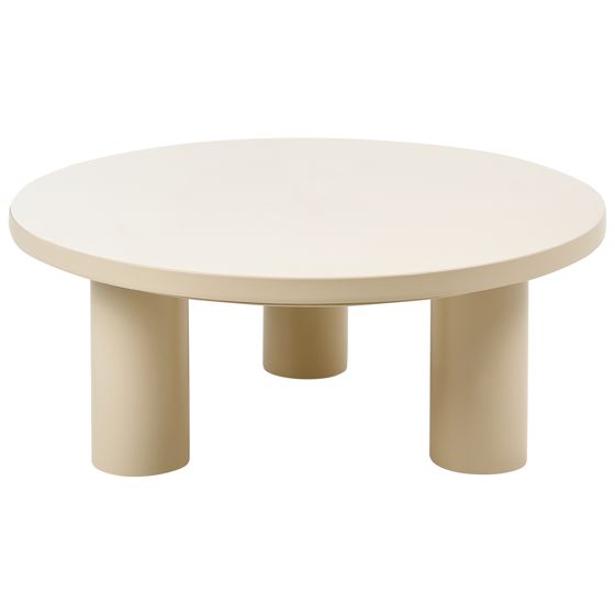 Ulkosohvapöytä VIPITENO 80 cm 80 cm Metalli Beige