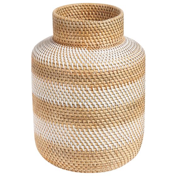 Koristemaljakko RENUN keramiikka 36 cm Luonnonväri