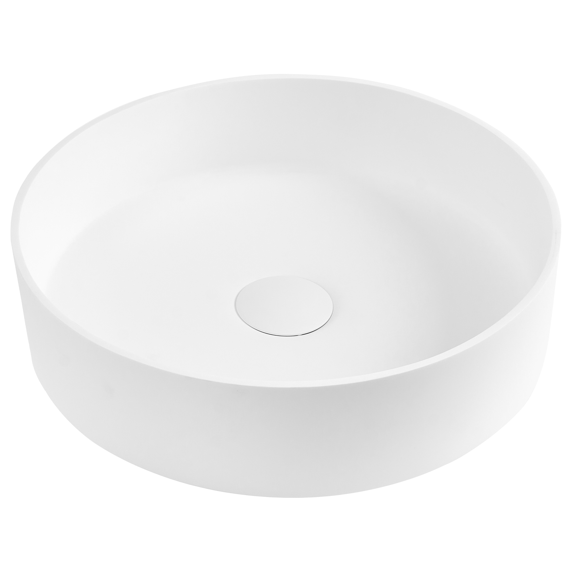 Pesuallas tason päälle SALITRAL ⌀ 36 cm Valkoinen