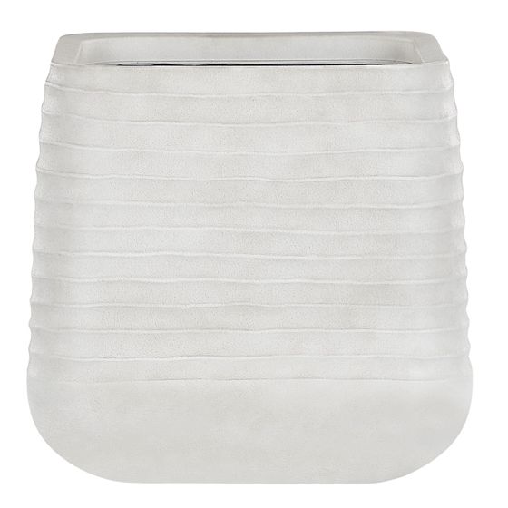 Kukkaruukku PARIKIA 50 cm Luonnonvalkoinen