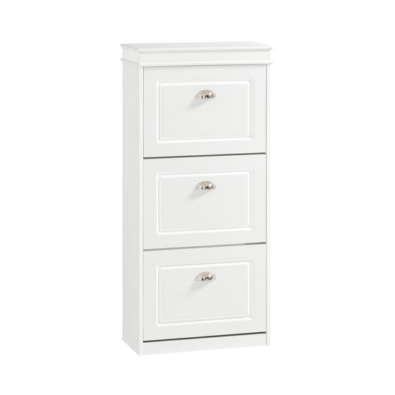 SoBuy 3-oven kenkäkaappi fsr94-w, puukuitulevy, tilansäästövä