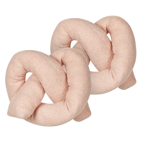 Koristetyynysetti 2 kpl GLADIOLUS buklee 172 x 14 cm Vaaleanpunainen Hillitty