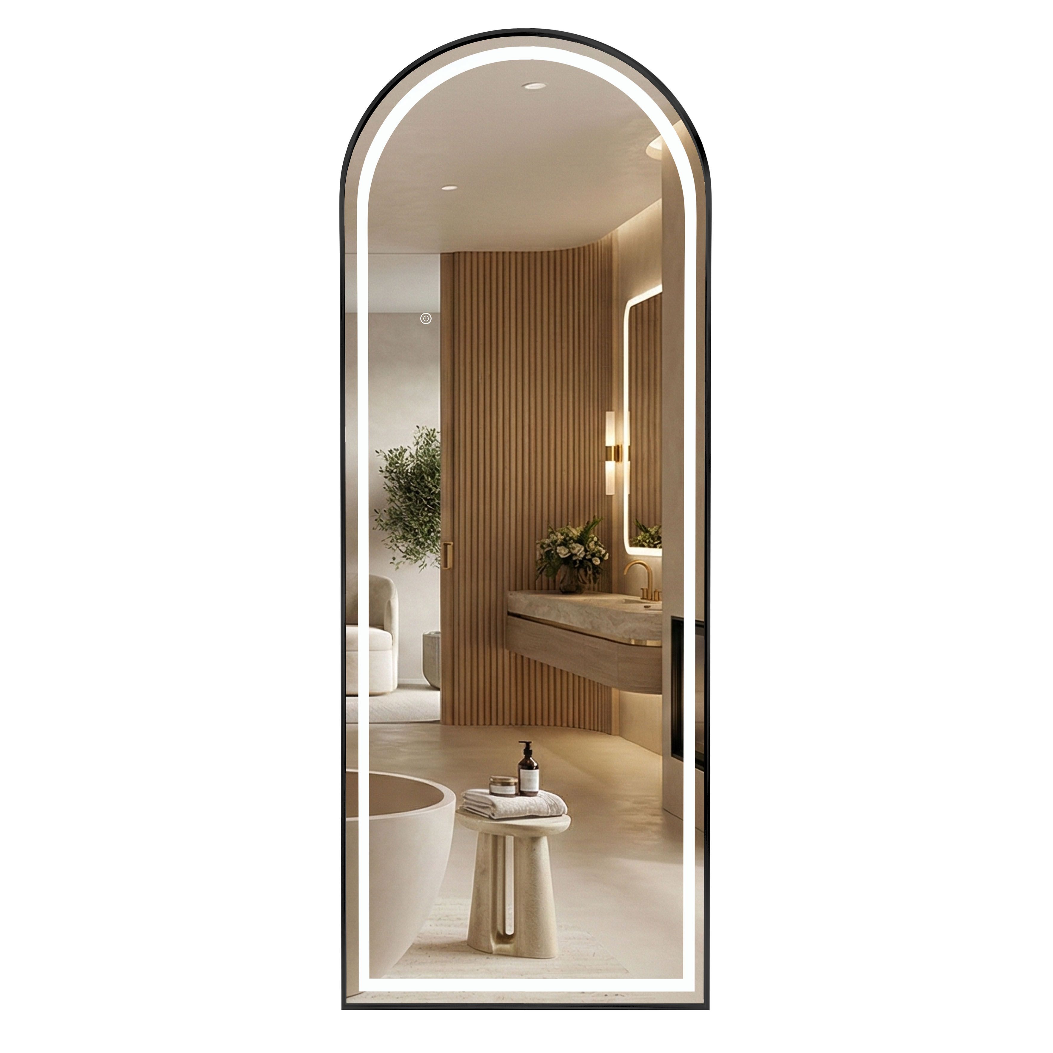 REA peili ORBIT 50x160 Musta, 3x50x160cm
