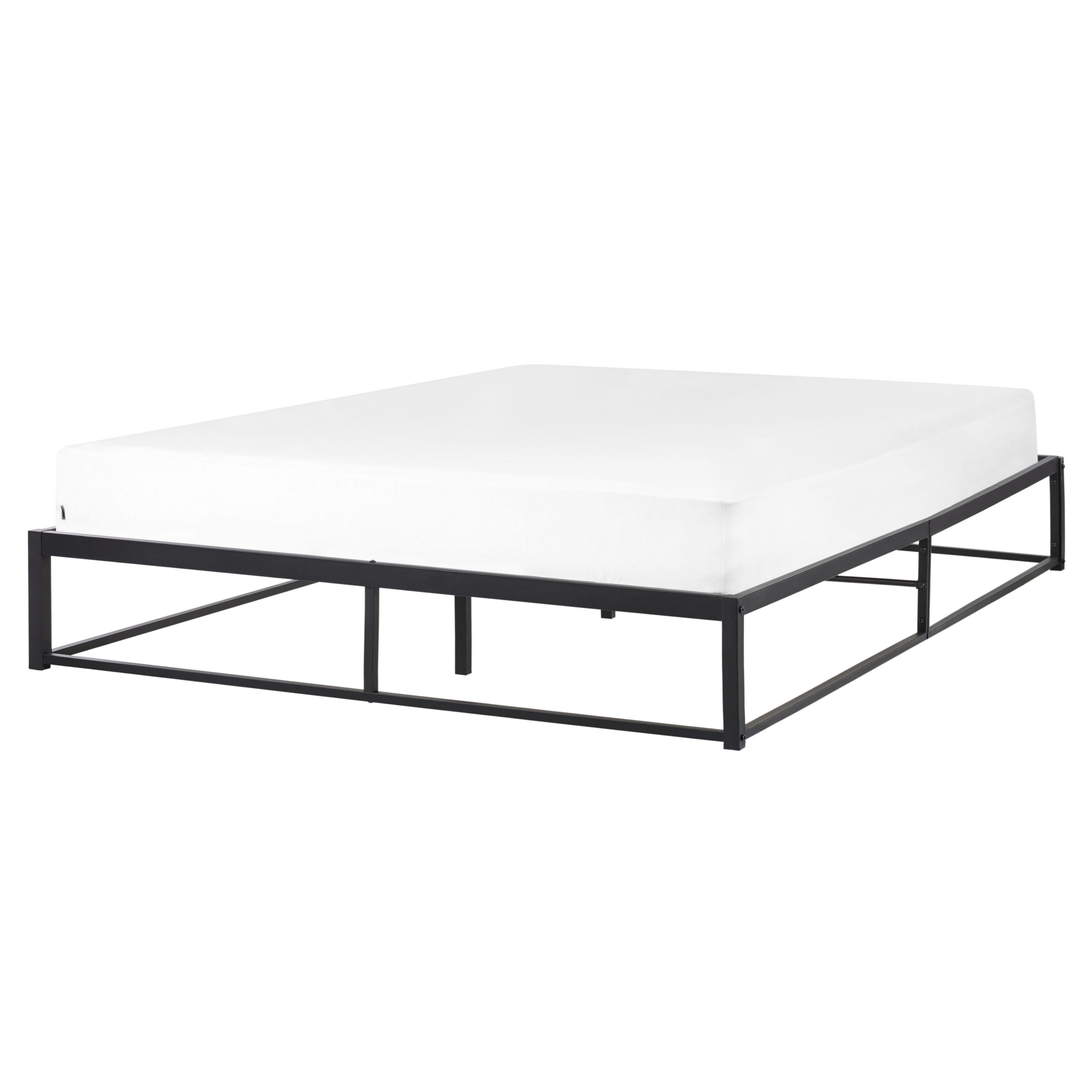 Sänky metalli VIRY 160 x 200 cm Musta
