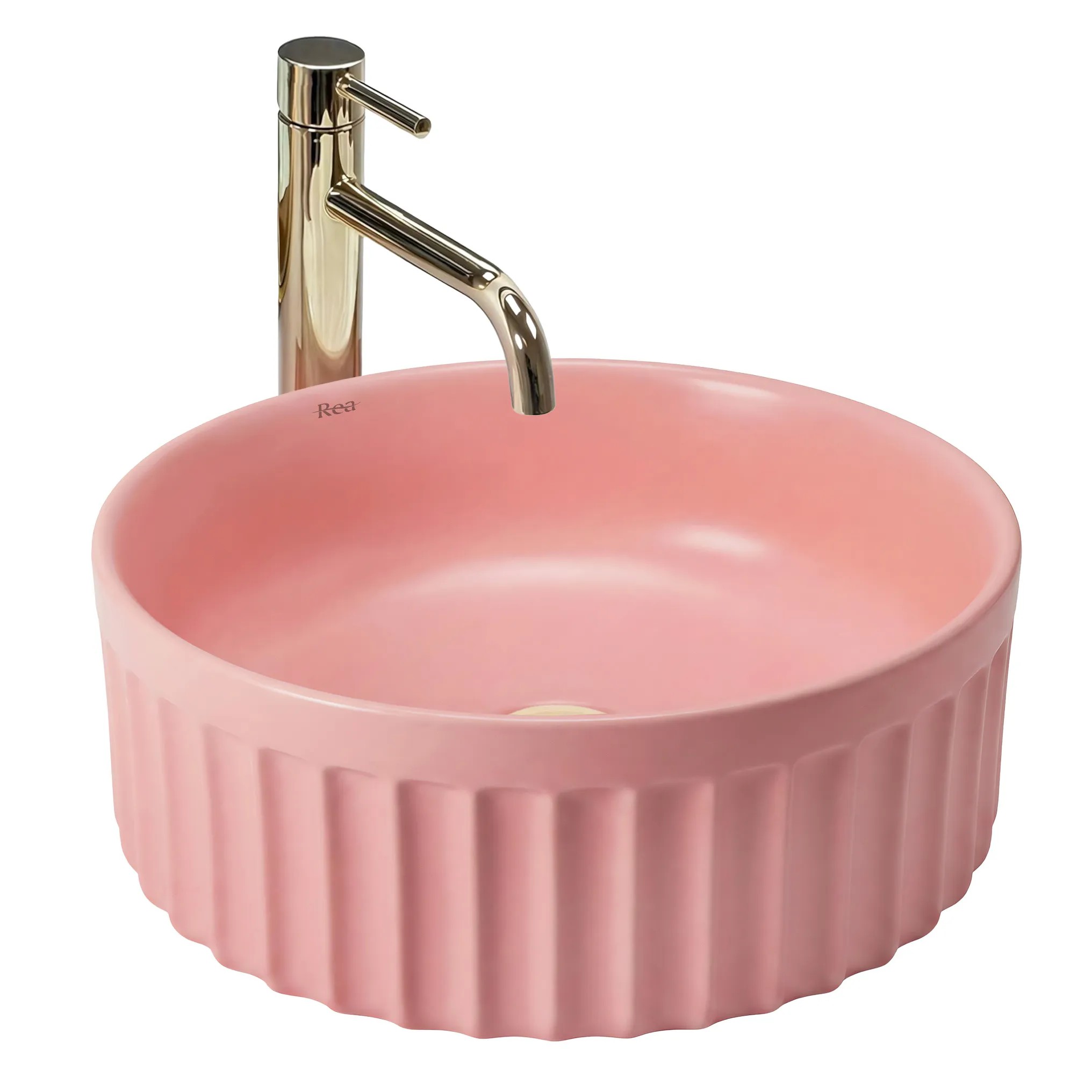 REA tasoallas Duo Sweet Pink , Vaaleanpunainen, 38x38x15cm