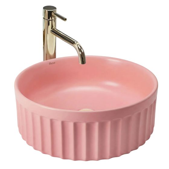 REA tasoallas Duo Sweet Pink , Vaaleanpunainen, 38x38x15cm