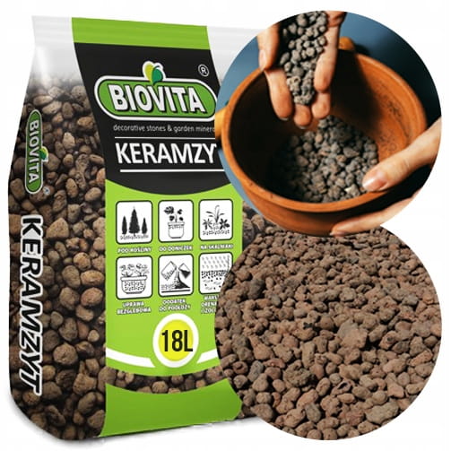 Paisutettu savipuutarha viemäröinti 5L 8-16mm