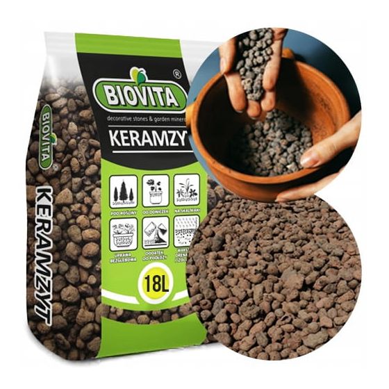 Paisutettu savipuutarha viemäröinti 5L 8-16mm