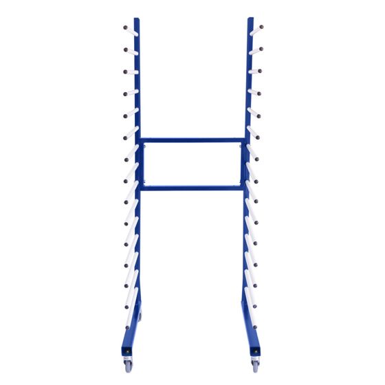 Yhdistelmäsuihkukuivaustelineen vaunu