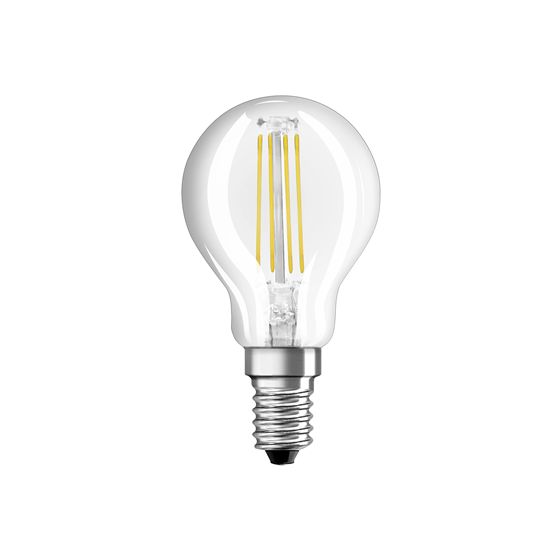 Osram Parathom Classic P Filament 40 ei-himmentävä 4W/827 E14 -lamppu Osram | Parathom Classic P Filament | E14 | 4 W | Lämmin valkoinen