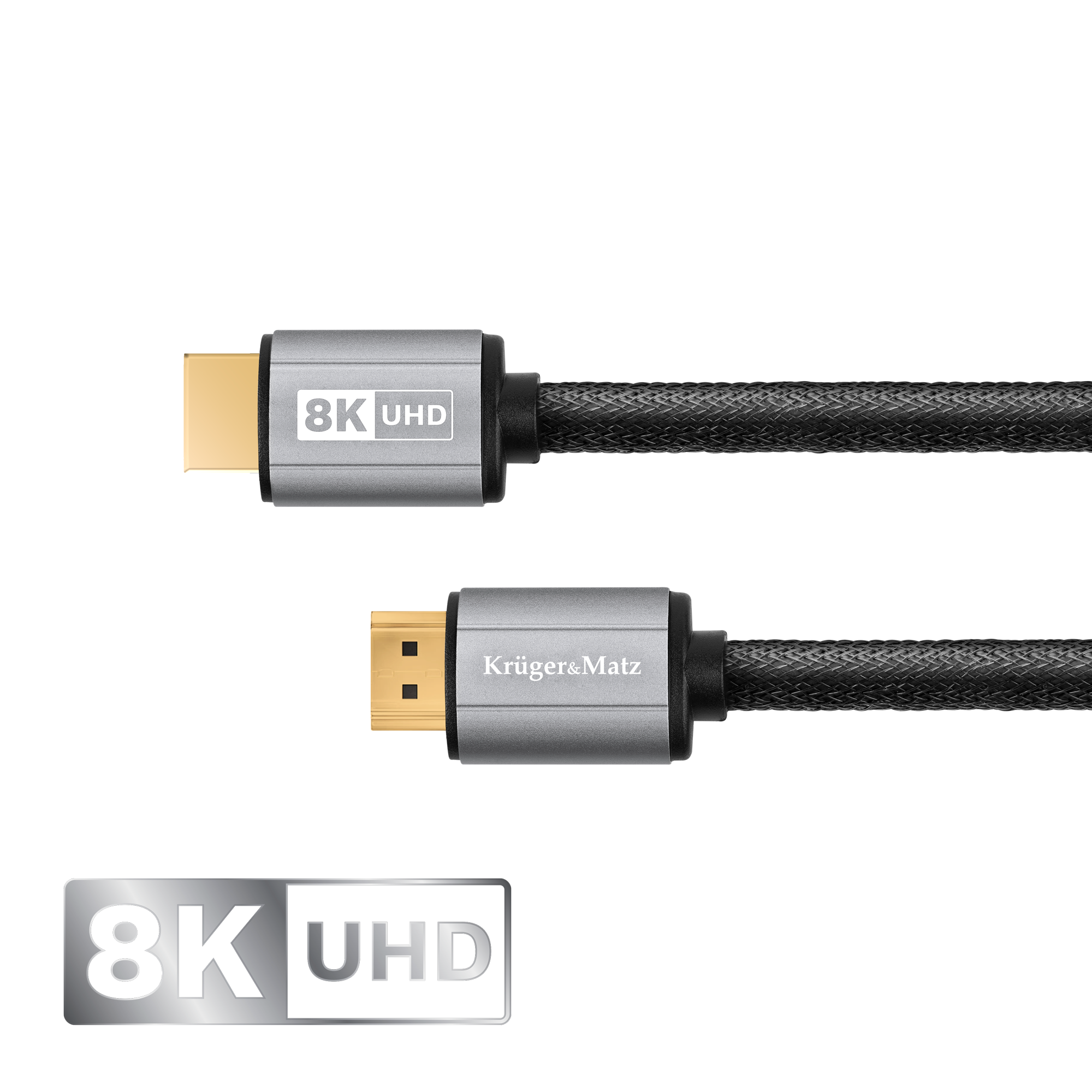 HDMI - HDMI 2.1 -kaapeli 0,9 m UHD 8K 60Hz KrugerMatz
