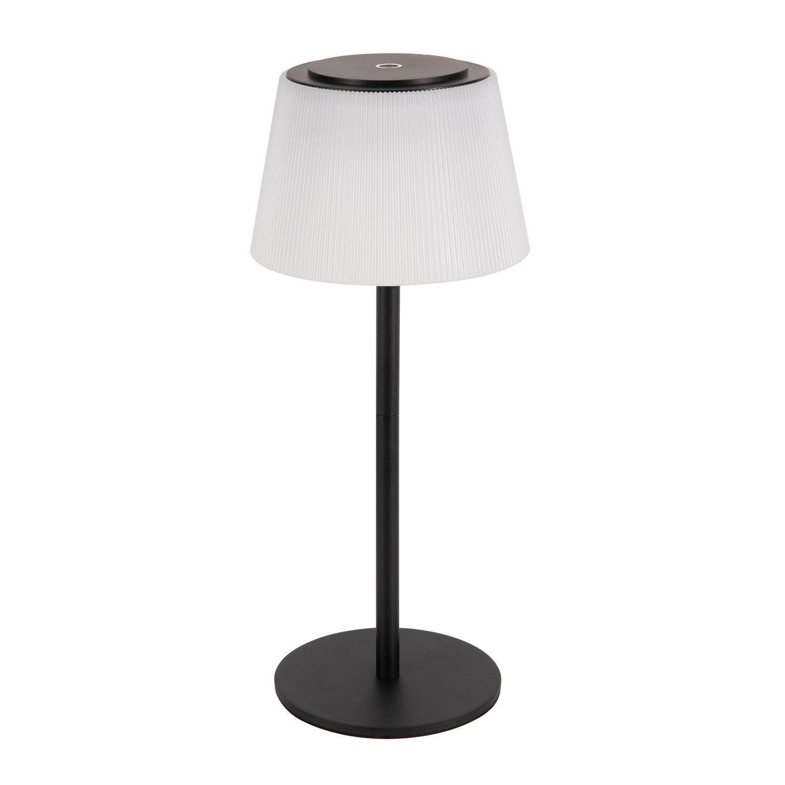 NETTLIFE Langaton LED-yöpöytävalaisin, USB-ladattava, kosketus, himmennettävä, musta, 3600 mhA