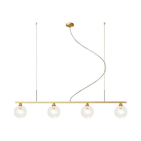 TOOLIGHT riippuva kattovalaisin APP675-4CP kulta, 80x9x108cm