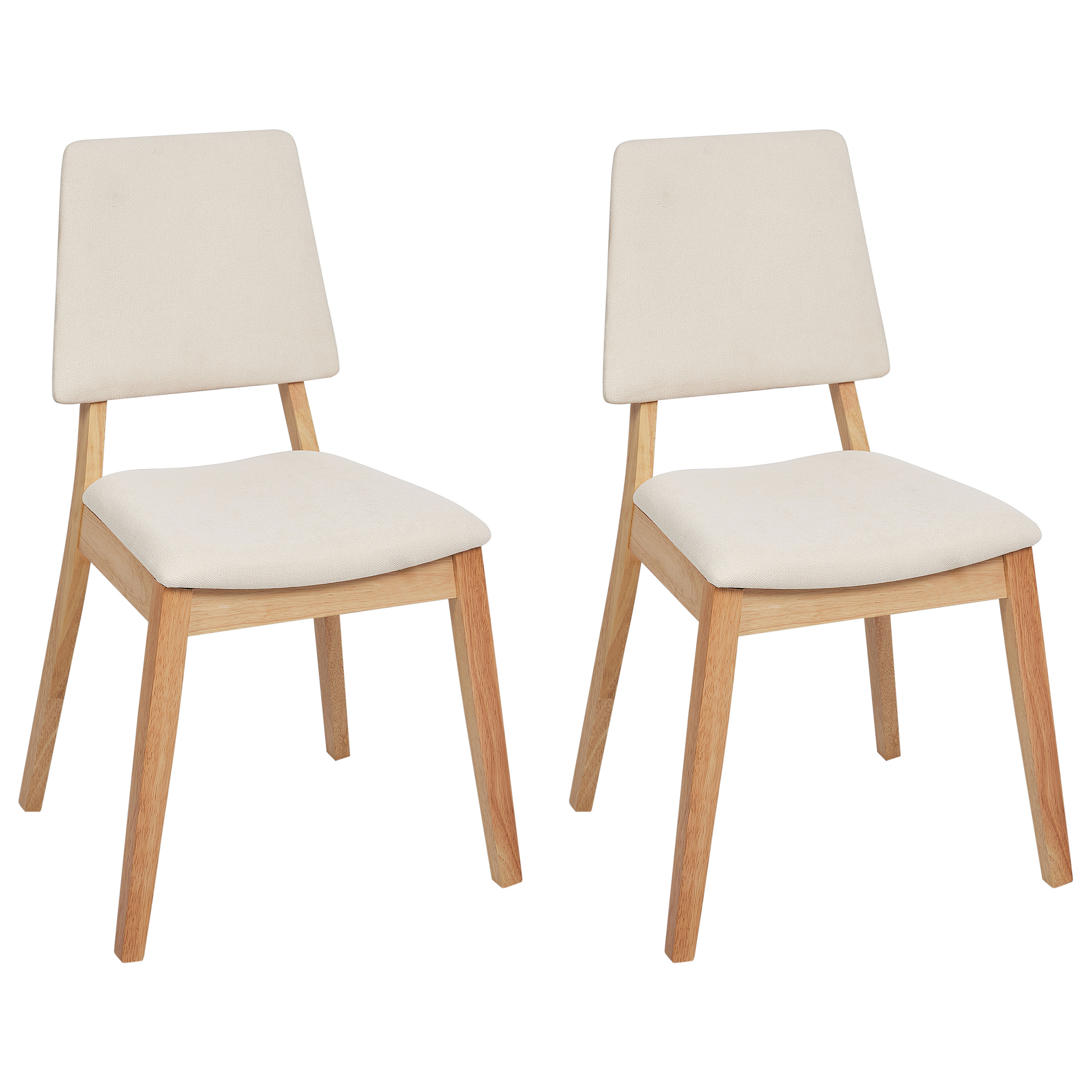 Ruokatuolisetti 2 kpl MERRILL Puu Vaaleanbeige