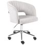 Työtuoli pyörivä KATONAH sametti Vaaleanharmaa