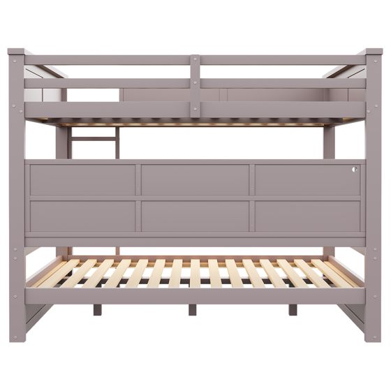 sänky 160x200 cm turva-aidat säilytystila LED-valaistus ruskea mänty MDF