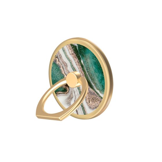 Sormuspidike Puhelimelle Universaali Malli Golden Jade Marble