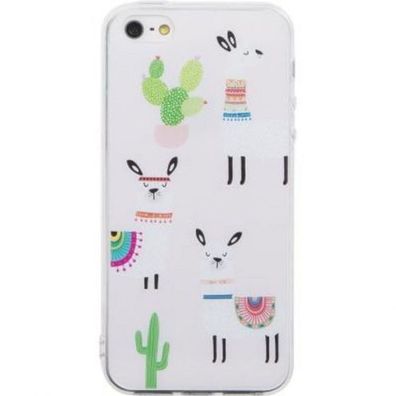 Kuori iPhone 5/5S/SE Pehmeä Laama