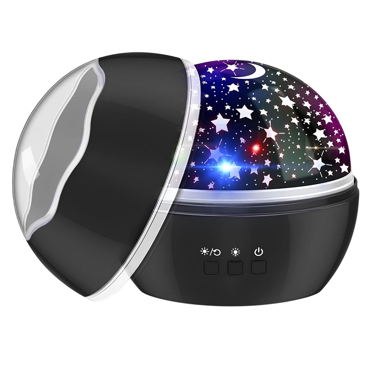 Yövalo Projektio Valoefekteillä Malli Fantasia