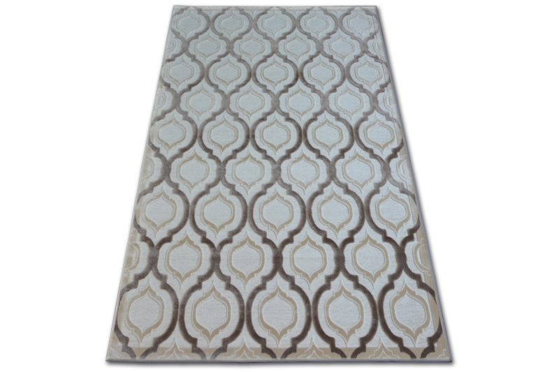 Matto AKRYYLI YAZZ 9717 tumma beige/vaalean beige 133x190 cm