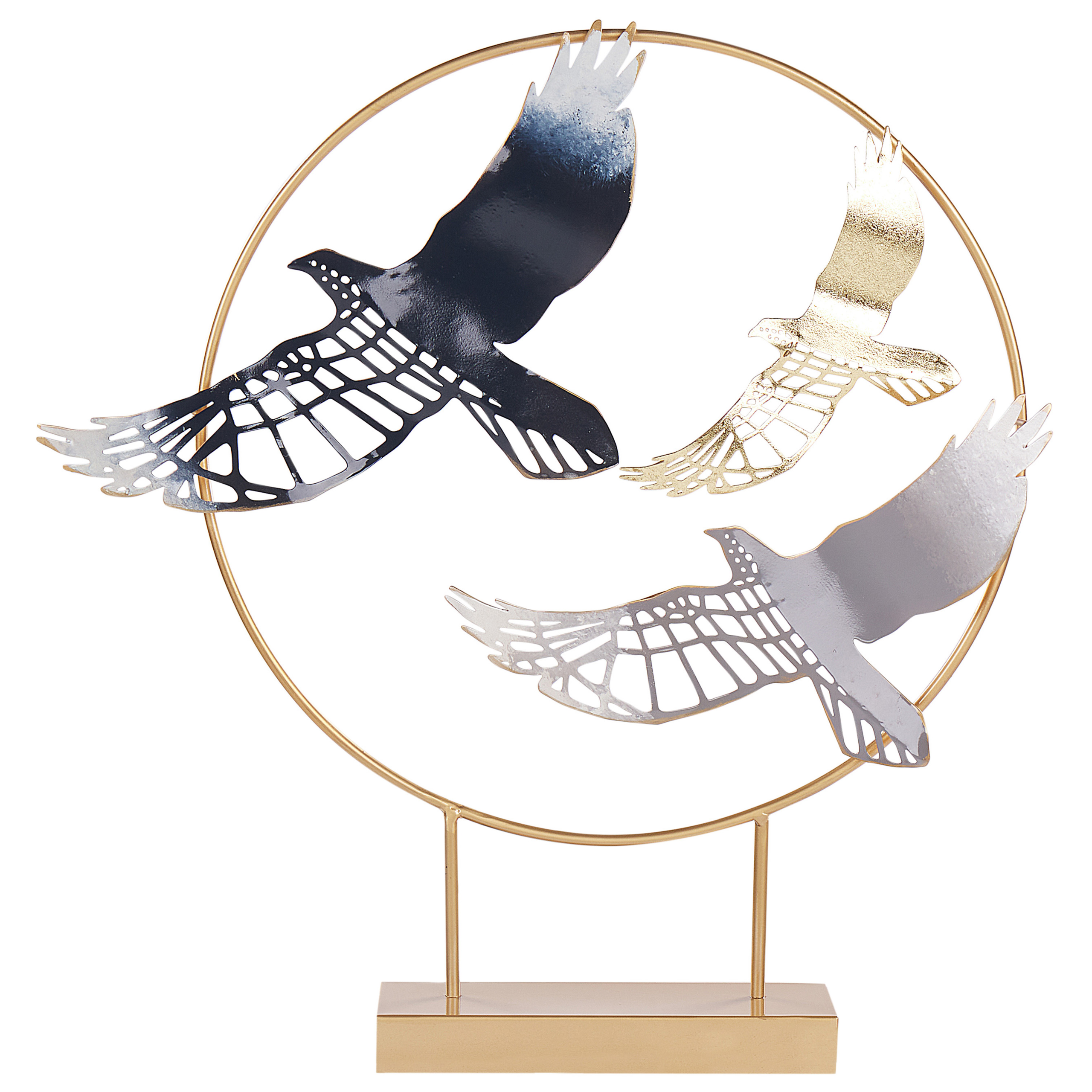 Koriste Lintu SAMARIUM metalli Kulta