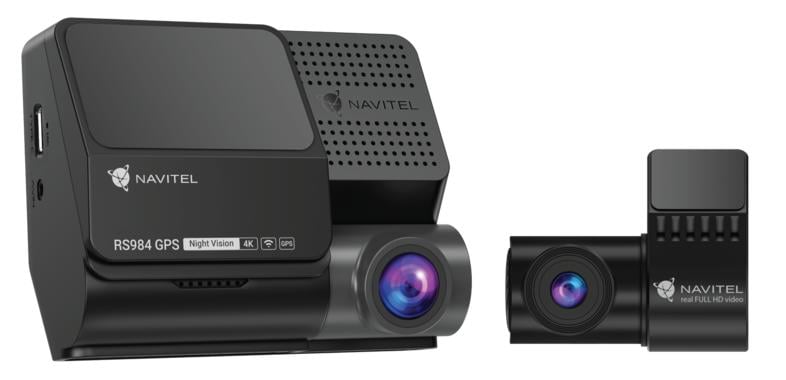 Videonauhuri + peruutuskamera Navitel RS984 GPS Musta