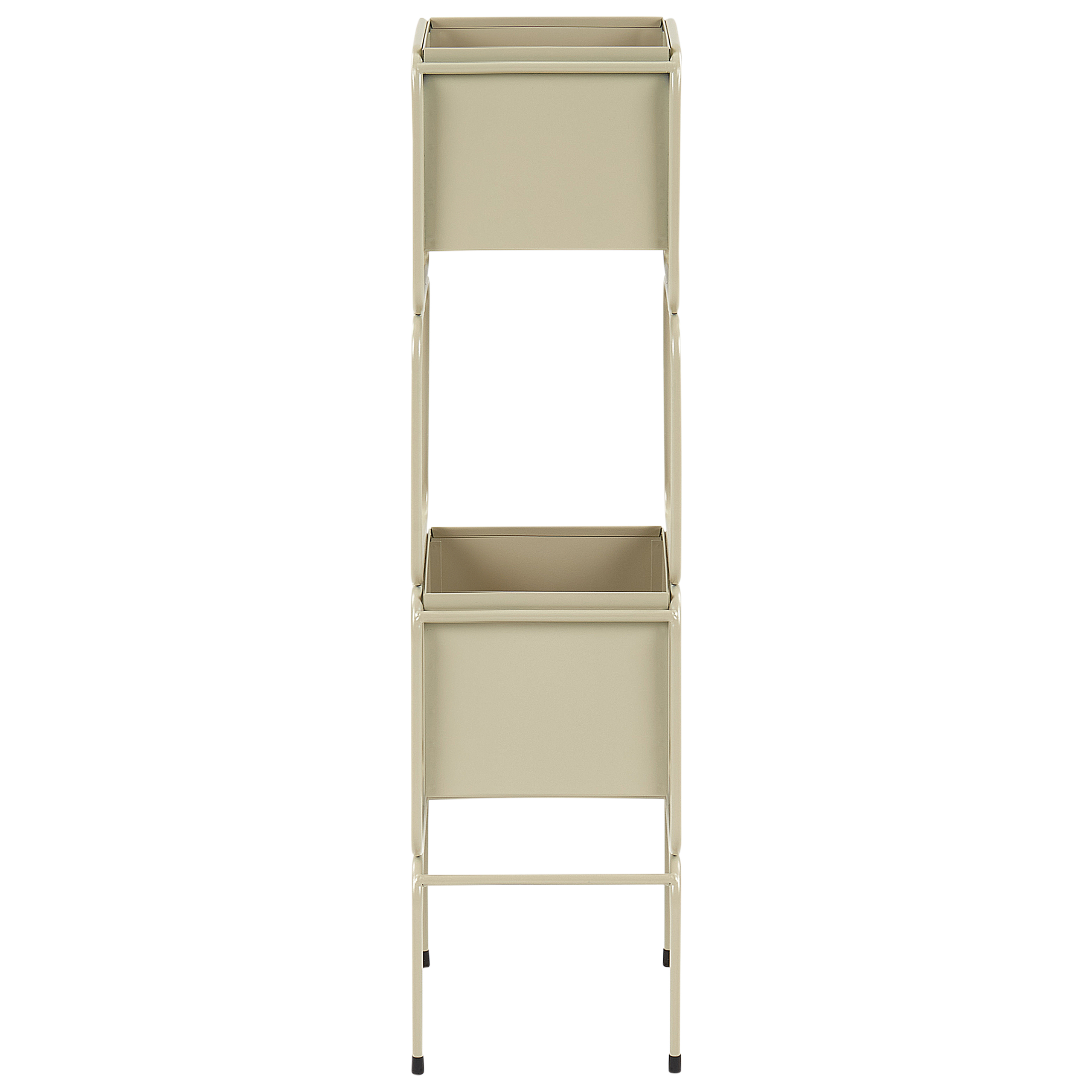 Kukkateline COTINUS metalli 20 cm Beige